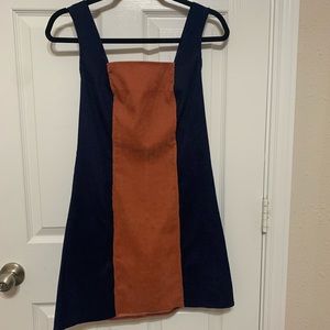 Corduroy Mini Dress
